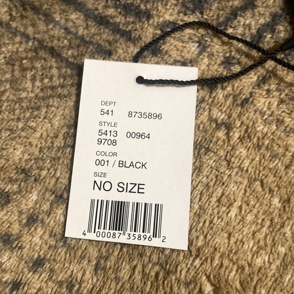 Bellissimo silvery black tie - Picture 3 of 4